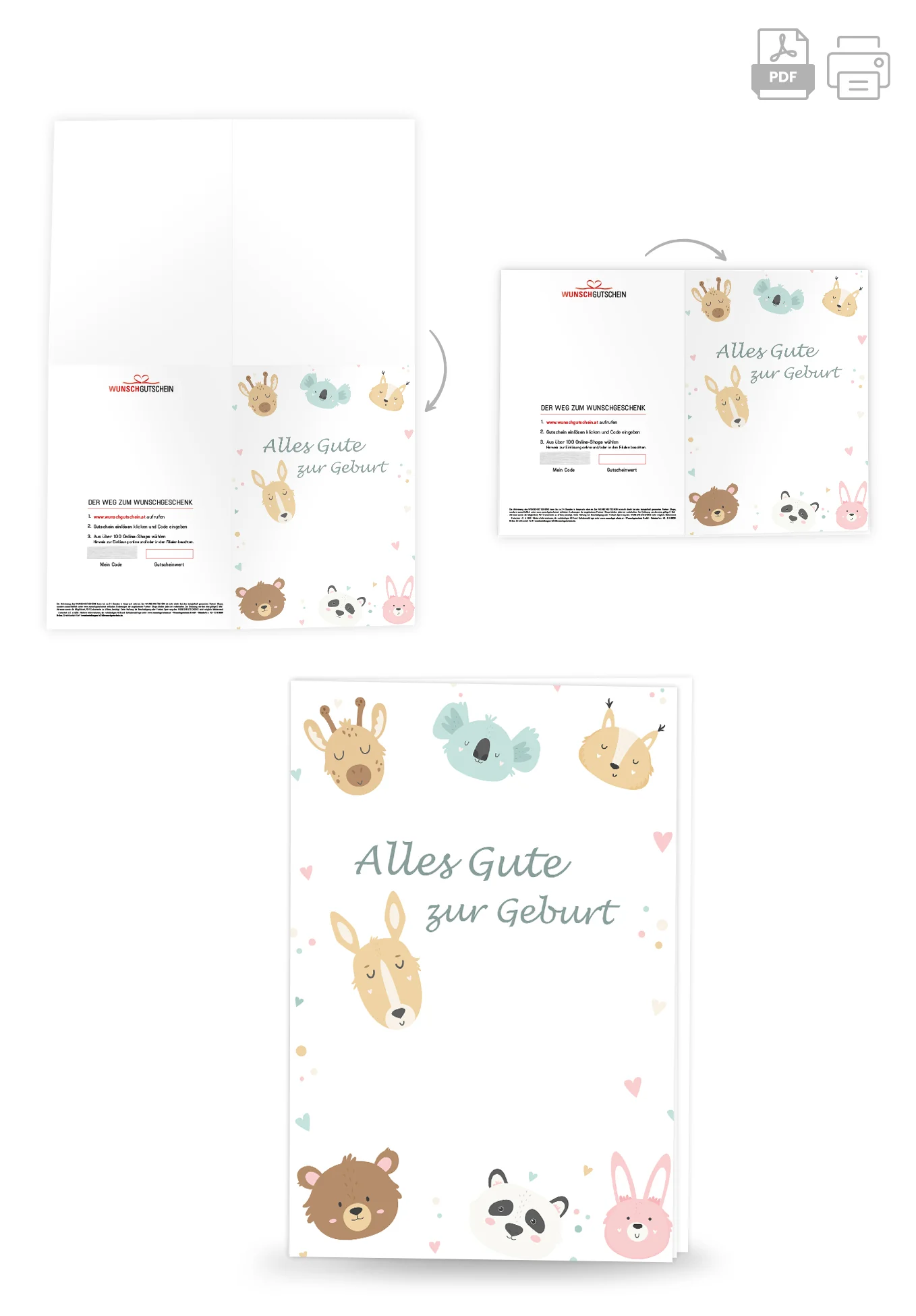 Alles Gute zur Geburt - Tiere - Image 4