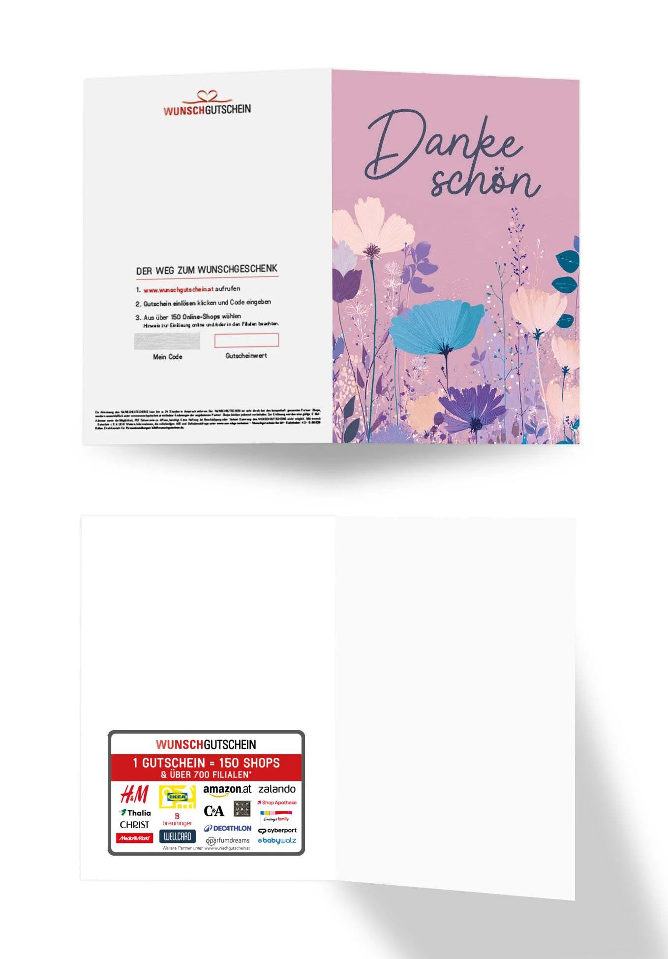 Dankeschön - Blumen Lila - Image 3