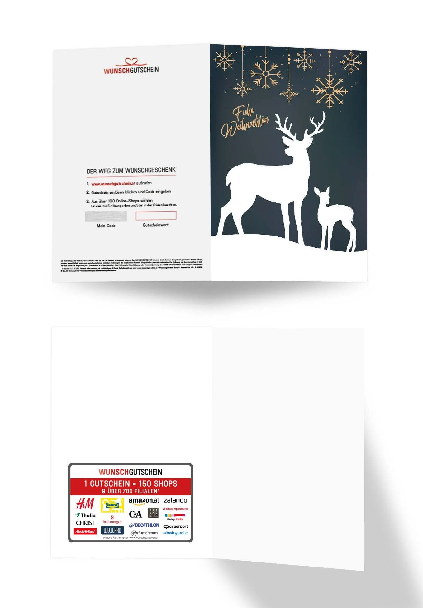 Frohe Weihnachten - Rentier Grün - Image 3