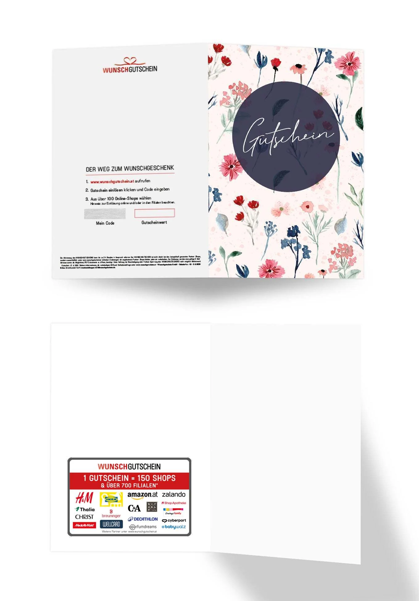 Gutschein - Aquarell Blumen - Image 3