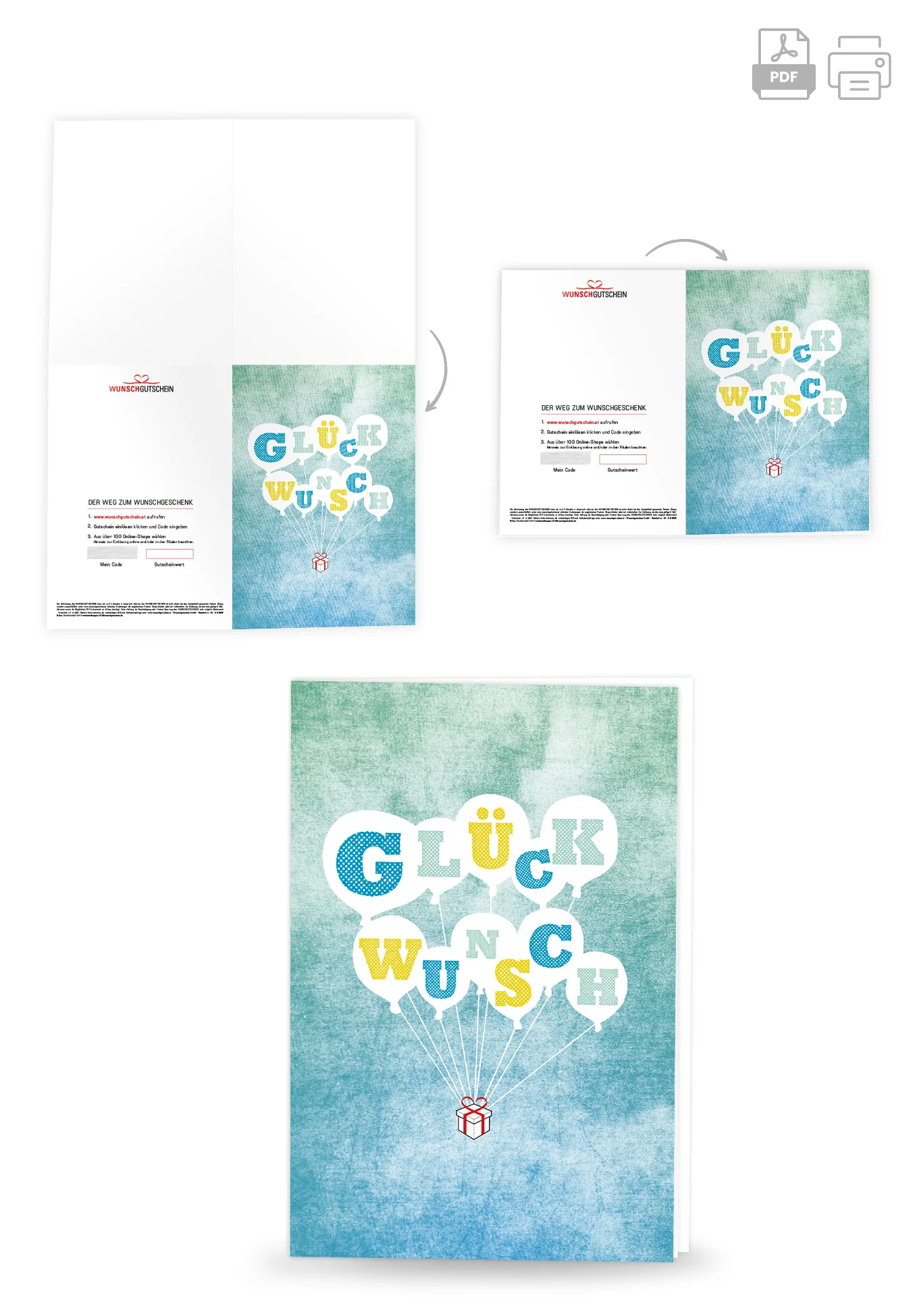 Glückwunsch - Ballon-Paket - Image 4