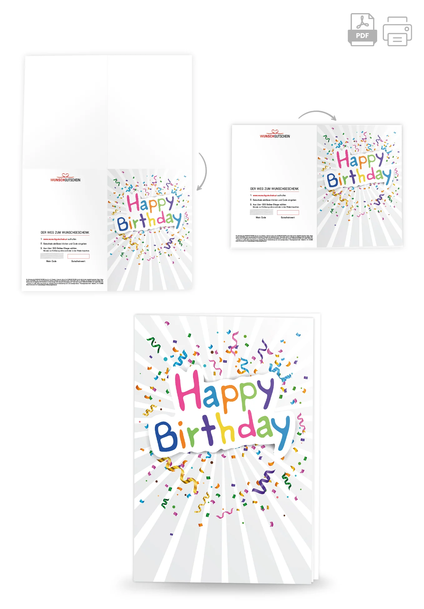 Happy Birthday - Konfetti - Image 4