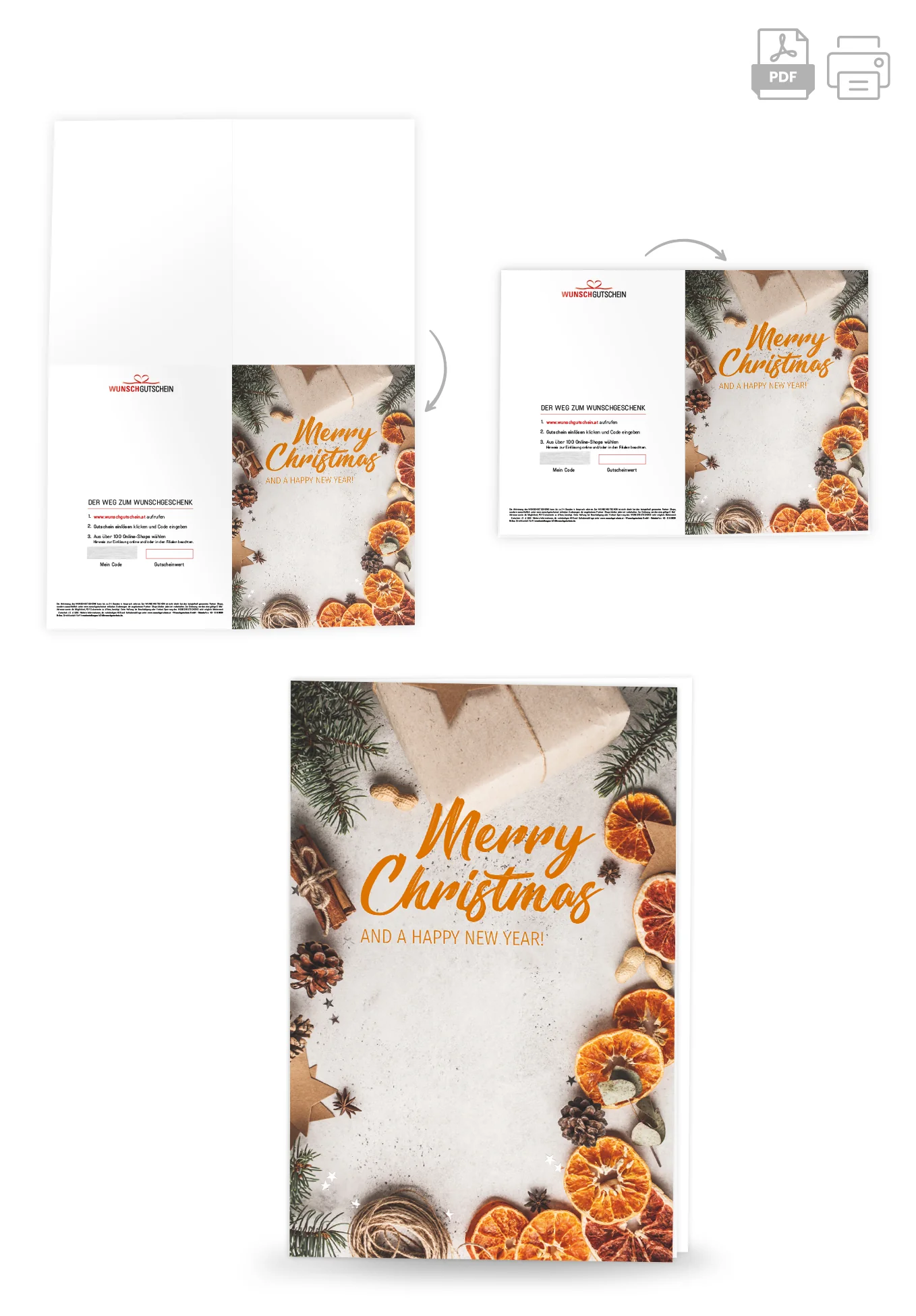 Merry Christmas - Orange - Image 4