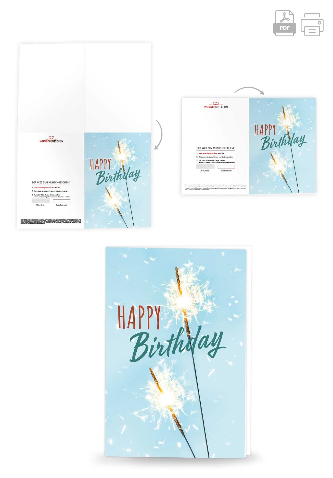 Happy Birthday - Wunderkerzen - Image 4